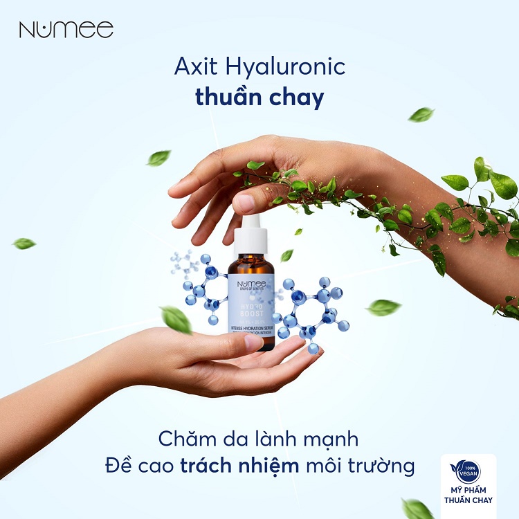 Tinh chất Numee dưỡng ẩm sâu, tái sinh da Hyaluronic, B5 30ML 1