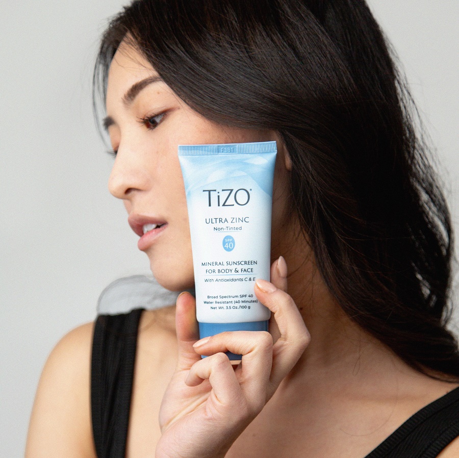 Kem chống nắng khoáng chất TiZO không màu cho da mặt và cơ thể SPF40 100g 2