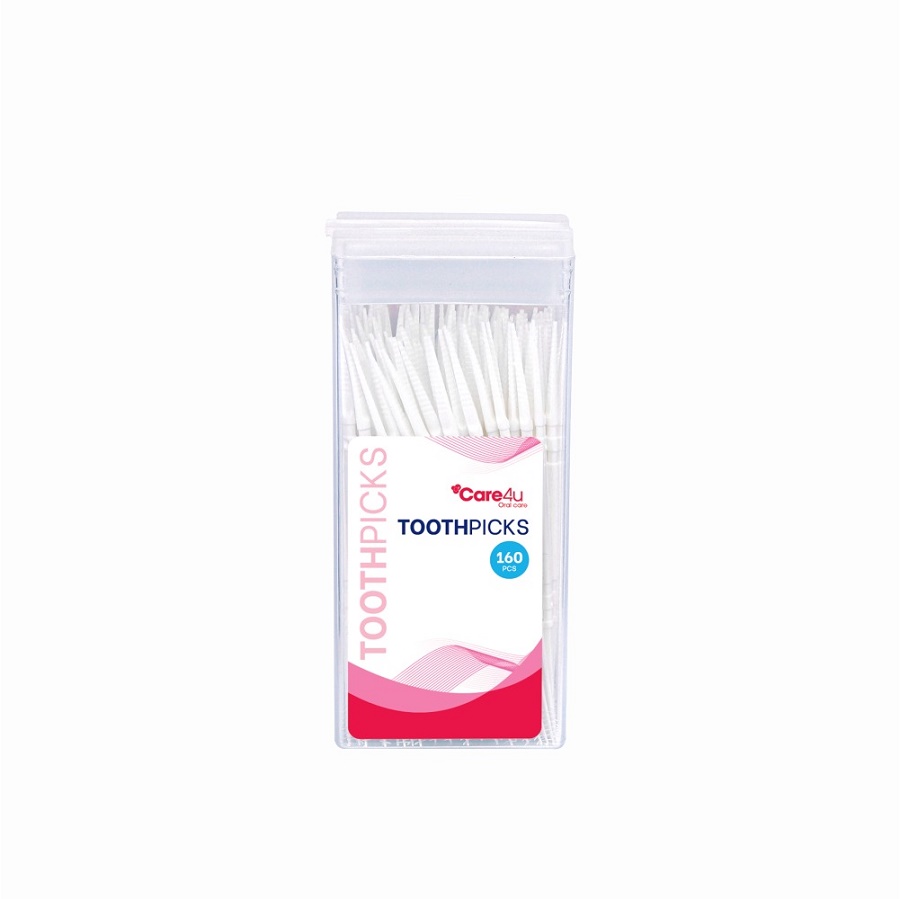 Combo 2 Tăm nhựa Care4u 160 chiếc (CARE8044)