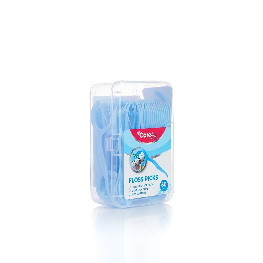 Combo 2 Chỉ kẽ răng Care4u hộp 60 chiếc_CARE6000X 2