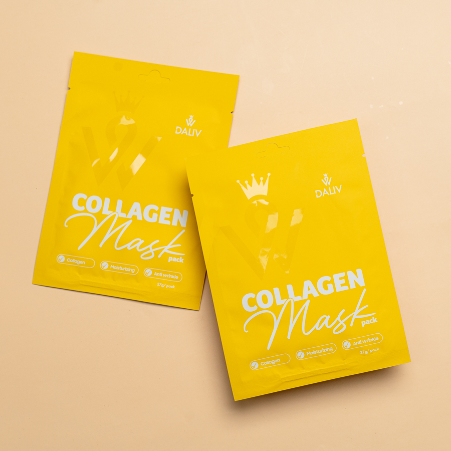 Mặt nạ Daliv tinh chất Collagen dưỡng ẩm, mờ nếp nhăn 27g 3