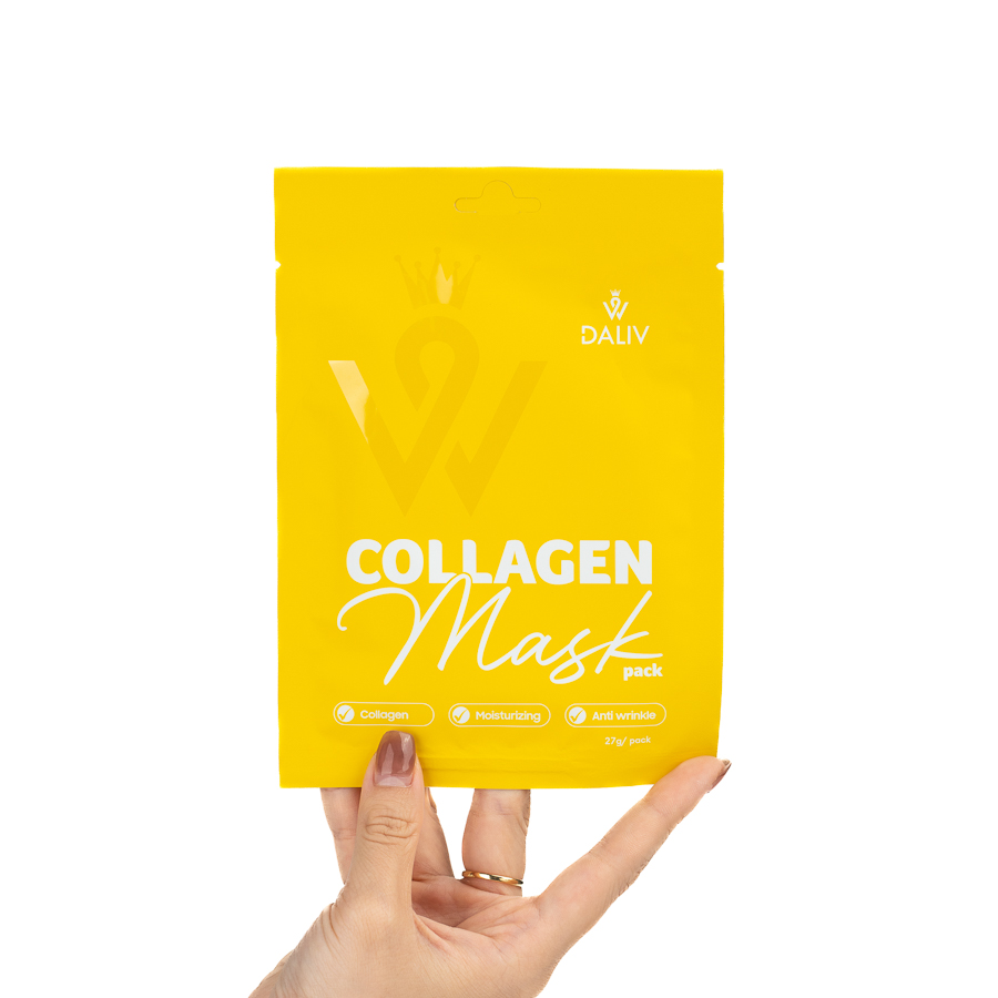 Mặt nạ Daliv tinh chất Collagen dưỡng ẩm, mờ nếp nhăn 27g 1