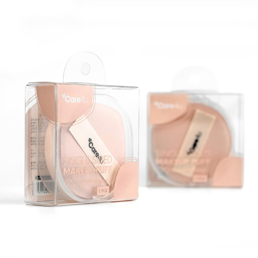 Bông mút trang điểm 1 mặt Care4u 6