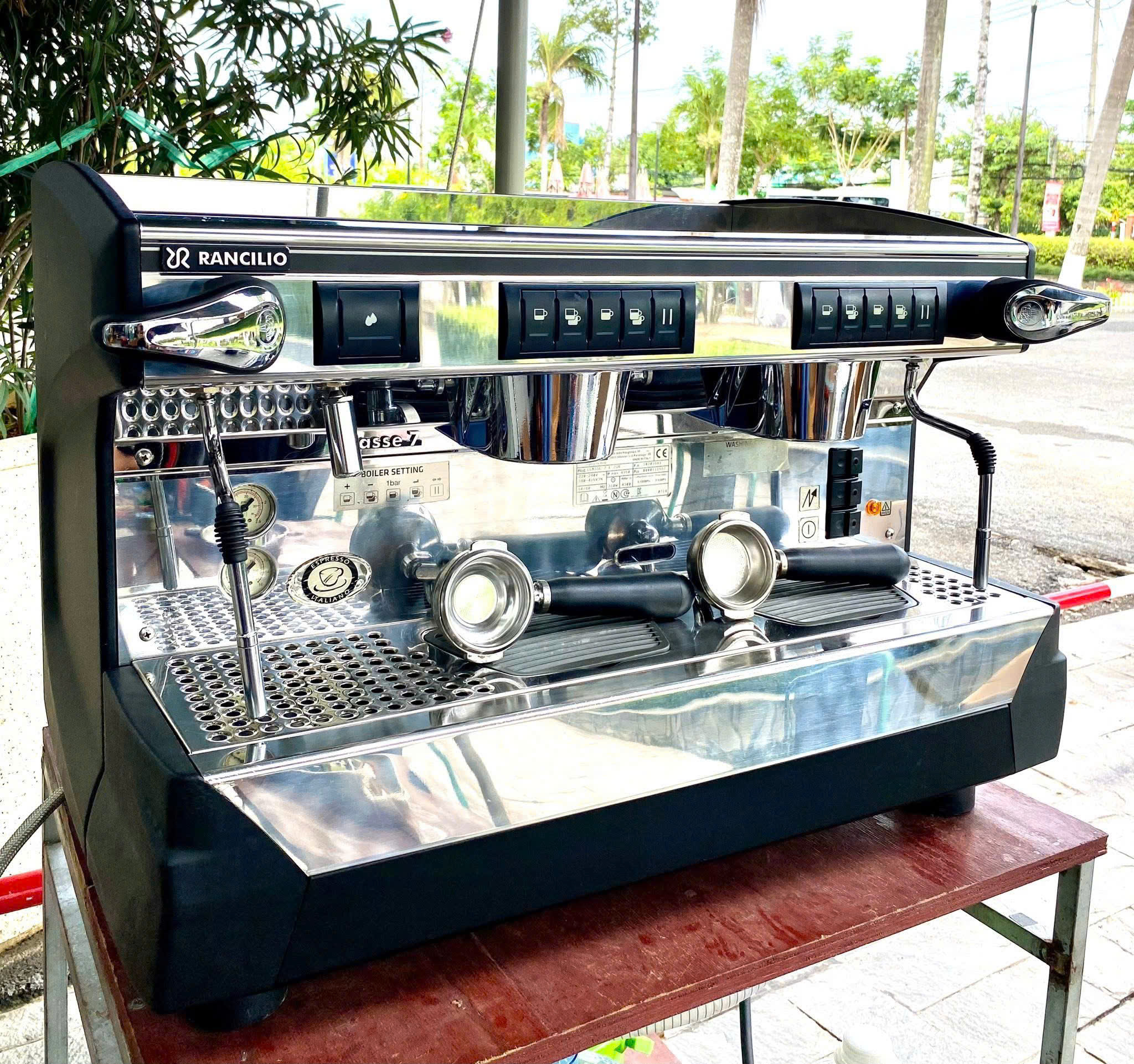 Máy Pha Cà Phê Rancilio Classic 7 - New 90%