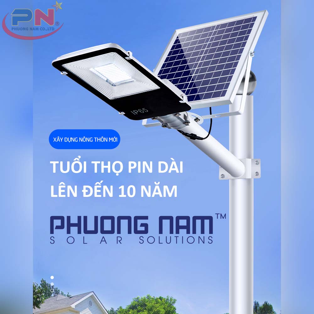 Đèn Đường Năng Lượng Mặt Trời 50W