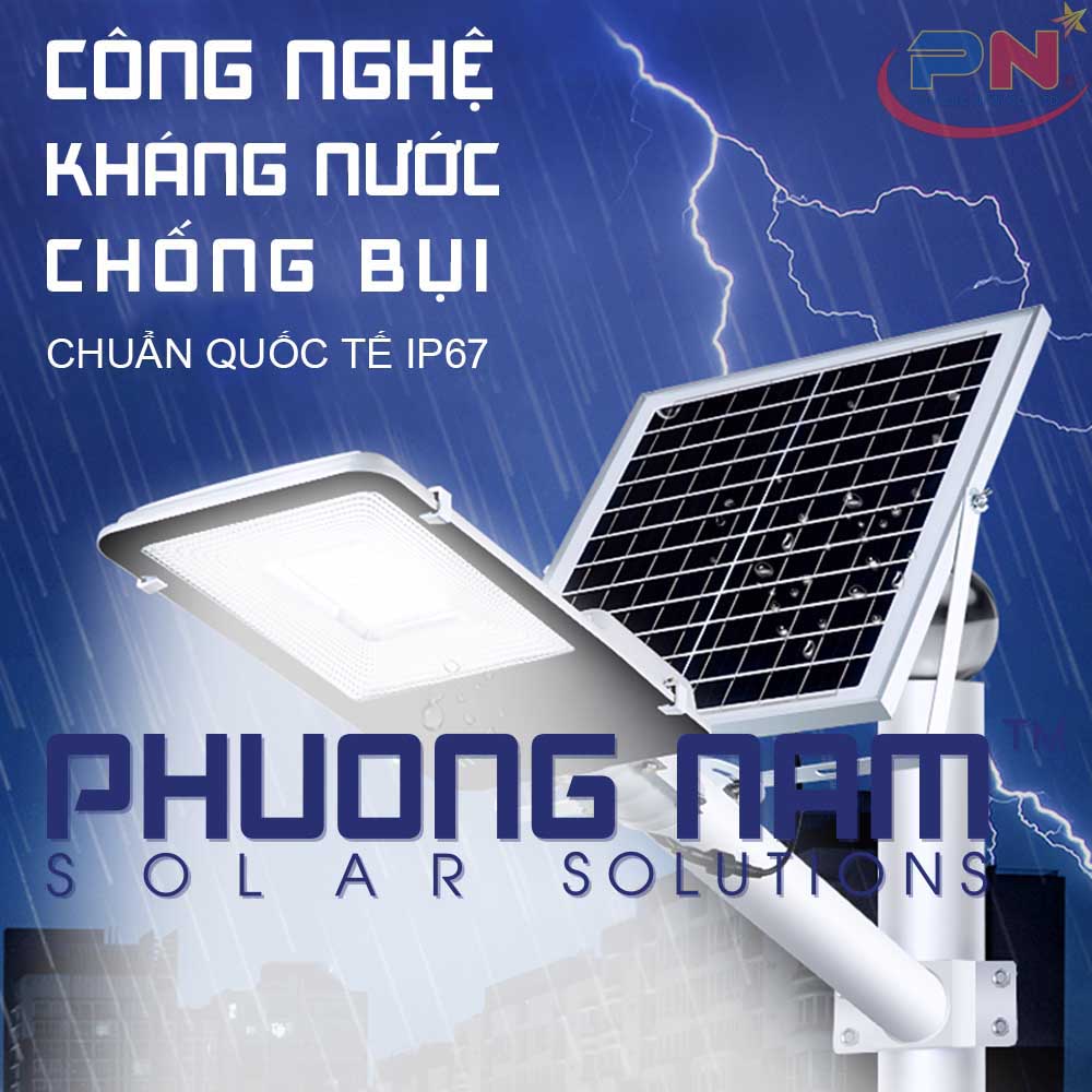 Đèn Đường Năng Lượng Mặt Trời 100W