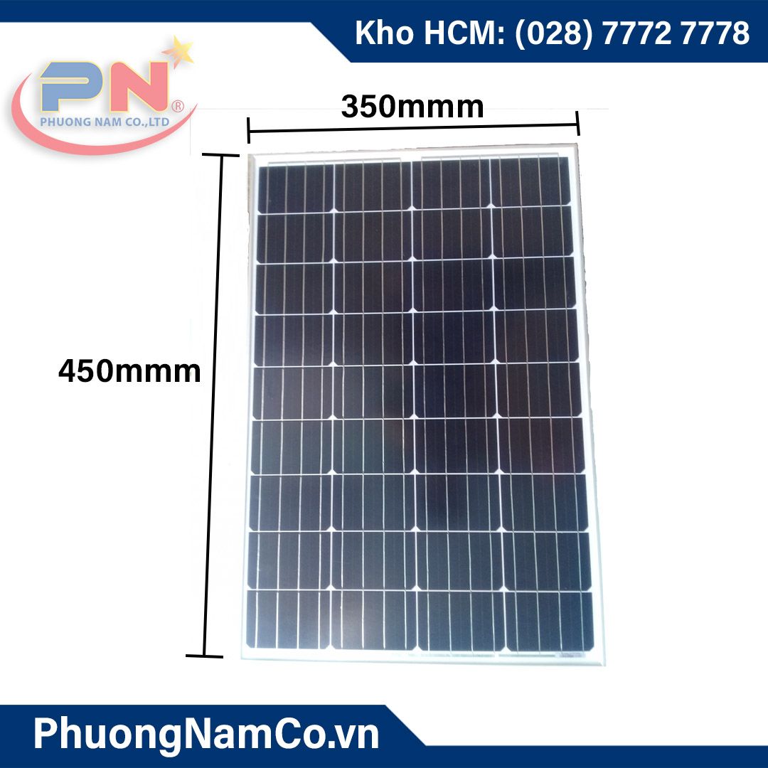 Tấm Pin Năng Lượng Mặt Trời 25W