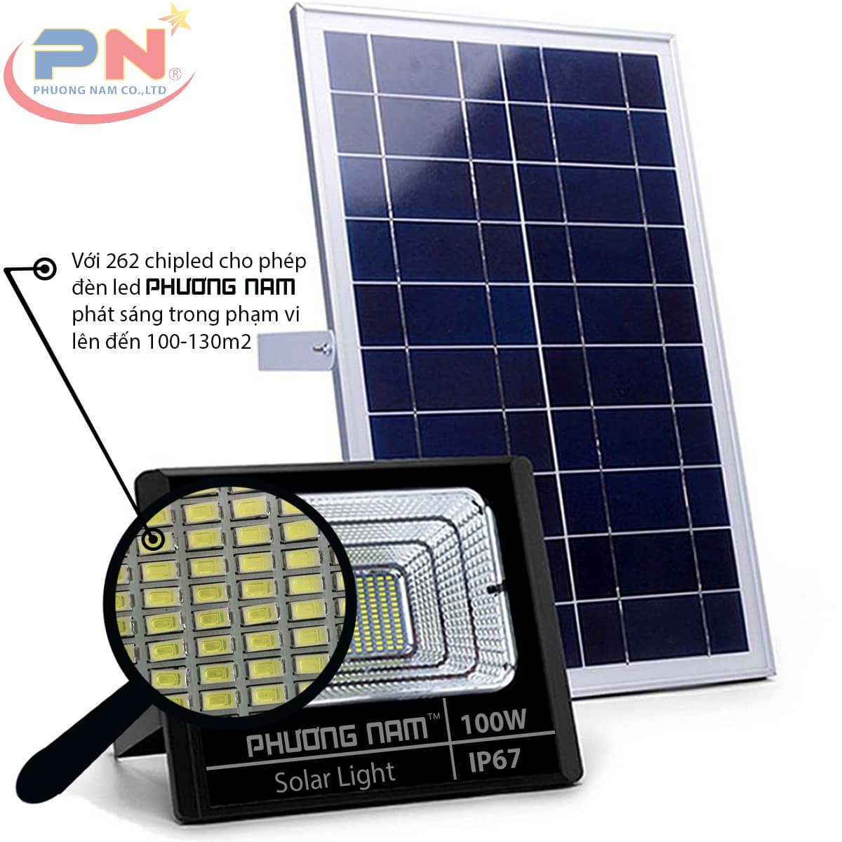 Đèn Năng Lượng Solar 100W - Giải Pháp Chiếu Sáng Hiệu Quả Và Tiết Kiệm