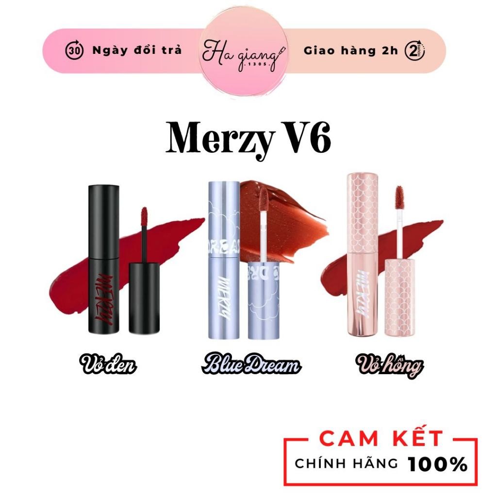 Son Merzy - V6 Vỏ Xanh 2024