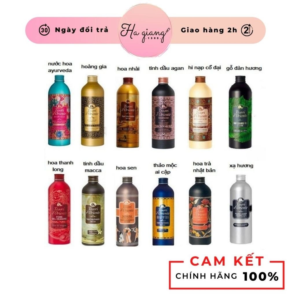 Sữa tắm xích Tesori D'oriente - 250ML - THẢO MỘC