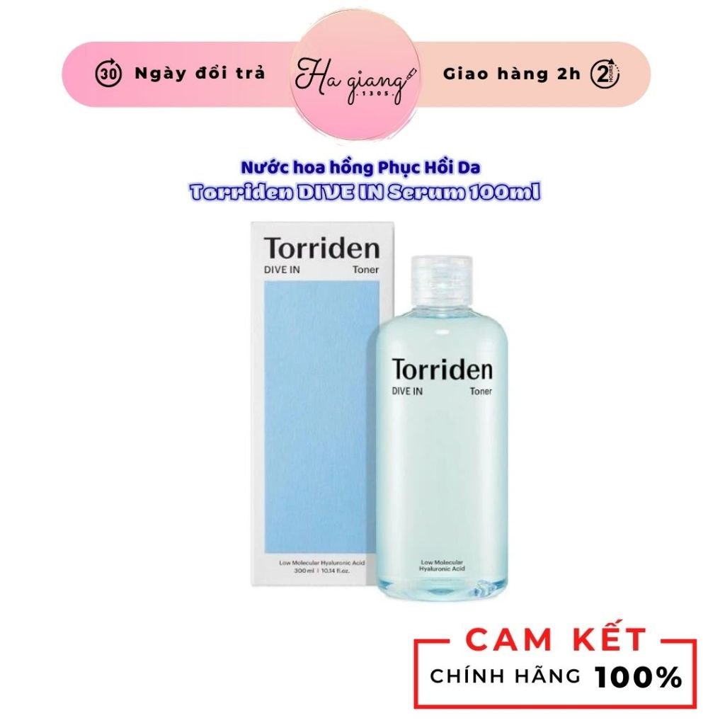 Nước hoa hồng Torriden Dive-In 300ml