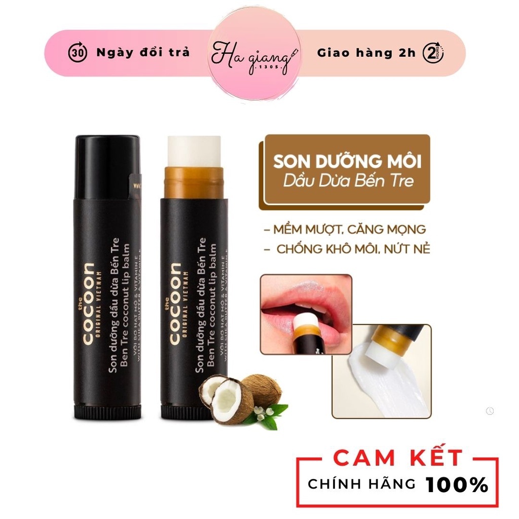 COCOON - Son dưỡng dầu dừa Bến Tre