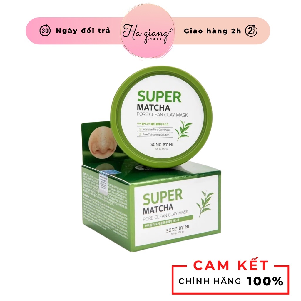 Mặt nạ Some by Mi Super Matcha Pore Clean Clay Mask