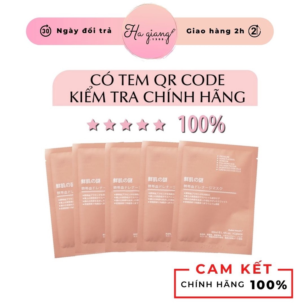 [Miếng] Mặt nạ tế bào gốc nhau thai Rwine Beauty