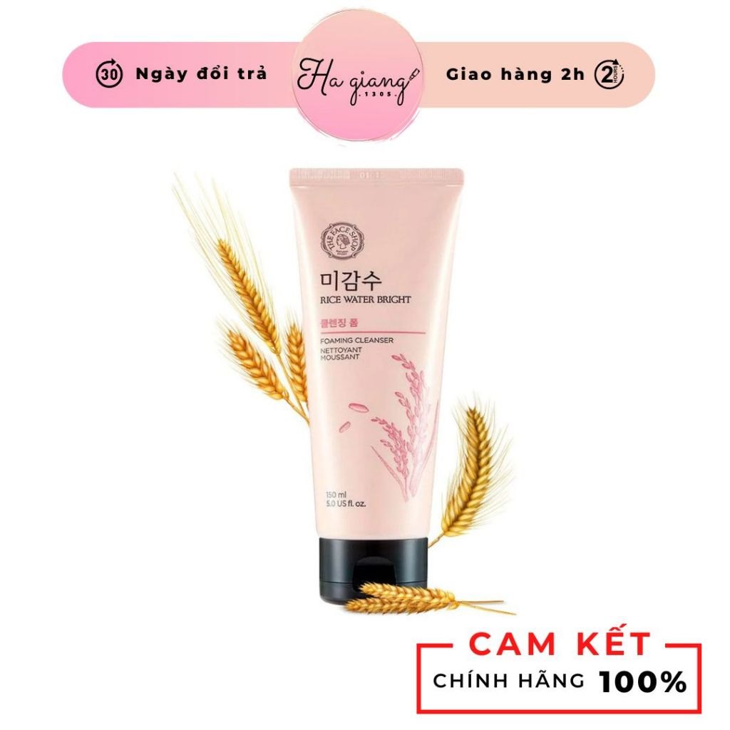 Sữa rửa mặt Gạo The Face Shop Hồng