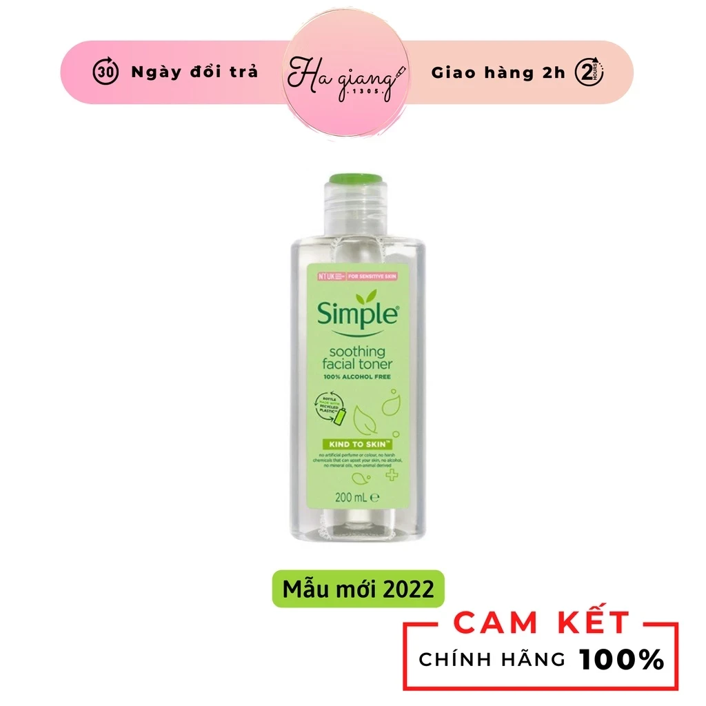 Nước hoa hồng simple