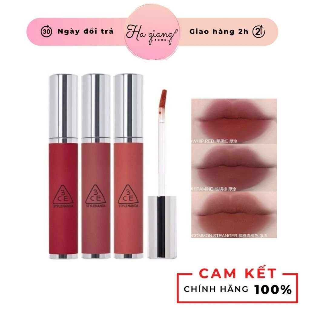 Son Kem Lì 3CE Hazy Lip Clay