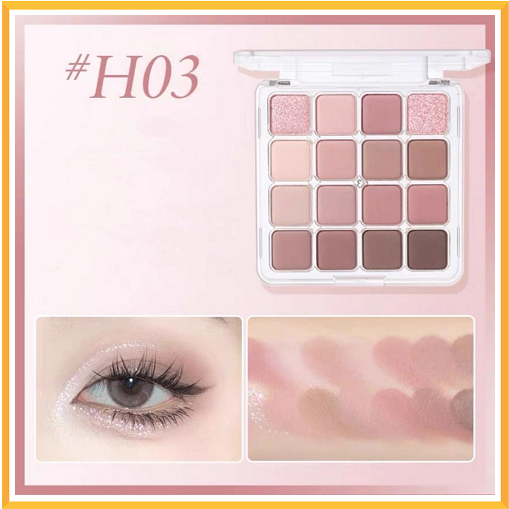 Phấn Mắt 16 Ô HOLD LIVE Sunset Magic HL716