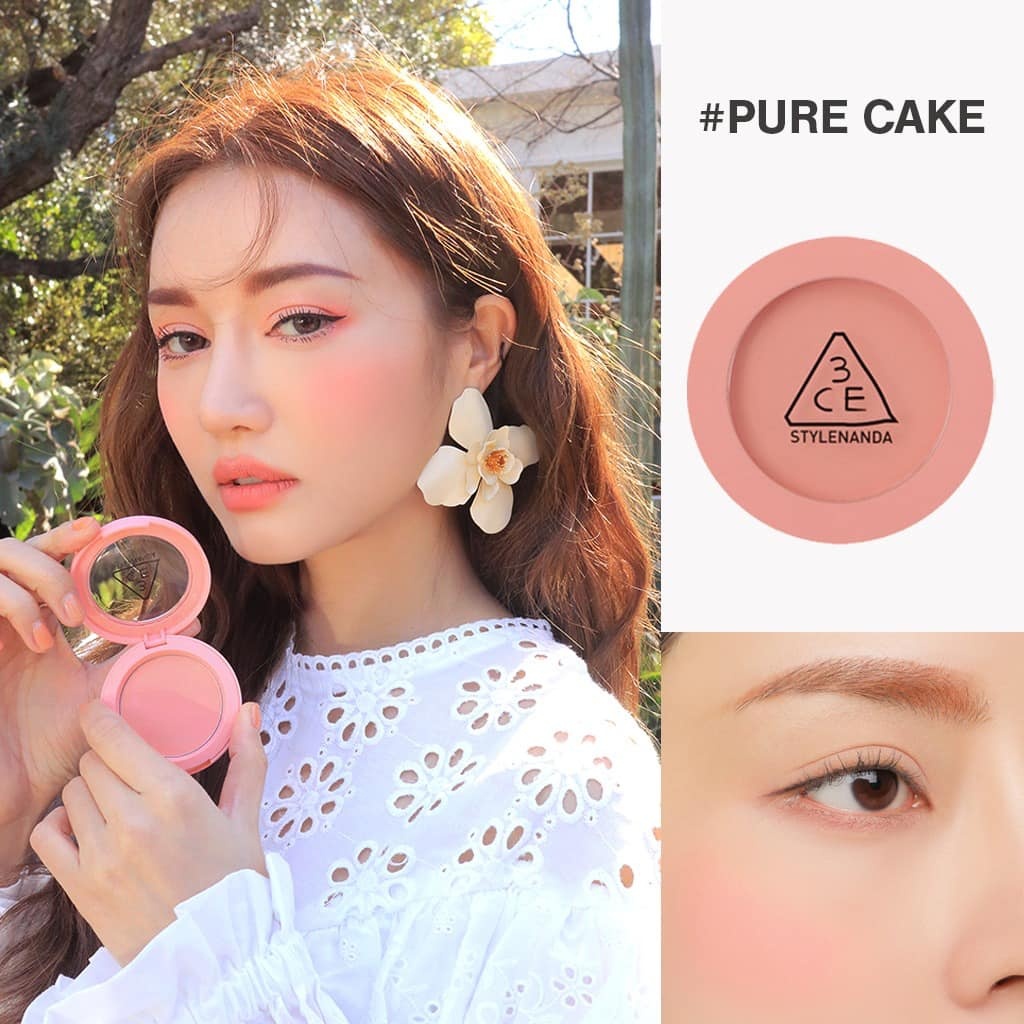 Phấn Má Hồng 3CE Mood Recipe Face Blush (Tròn)