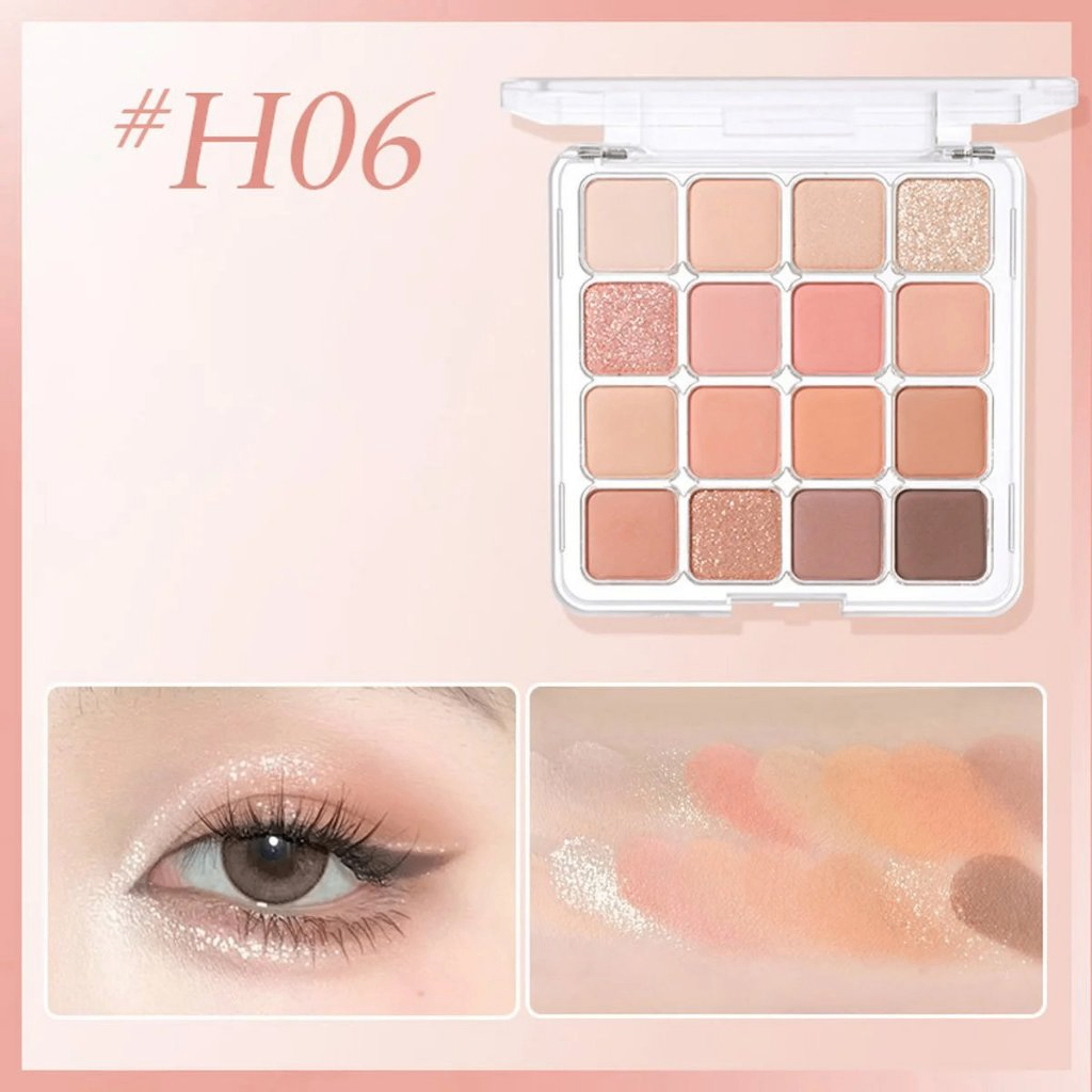 Phấn Mắt 16 Ô HOLD LIVE Sunset Magic HL716