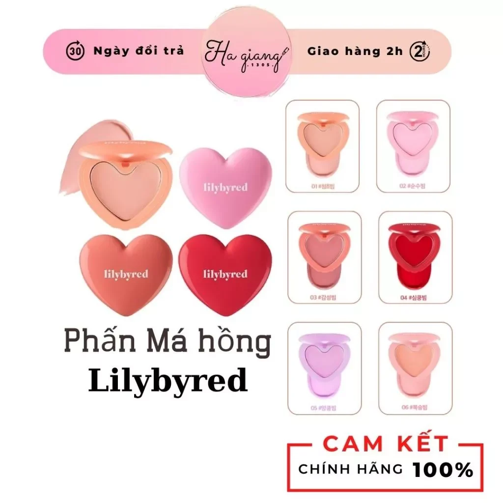 Má Hồng Kem Lilybyred Luv Beam Cheek Balm