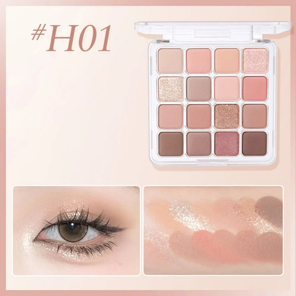 Phấn Mắt 16 Ô HOLD LIVE Sunset Magic HL716