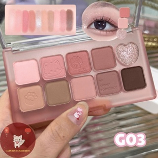 Phấn Mắt 10 Ô GOGO TALES Sweet Misty GT643