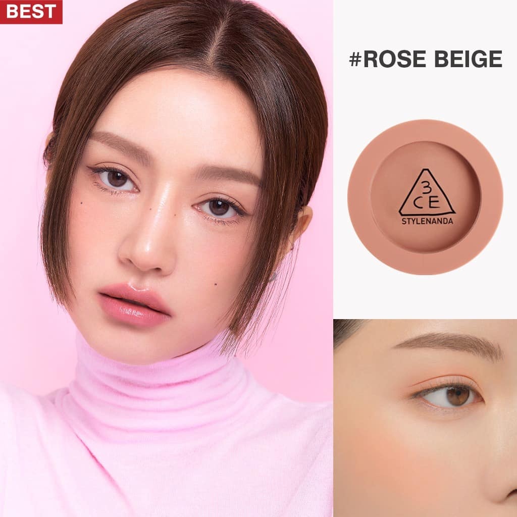 Phấn Má Hồng 3CE Mood Recipe Face Blush (Tròn)