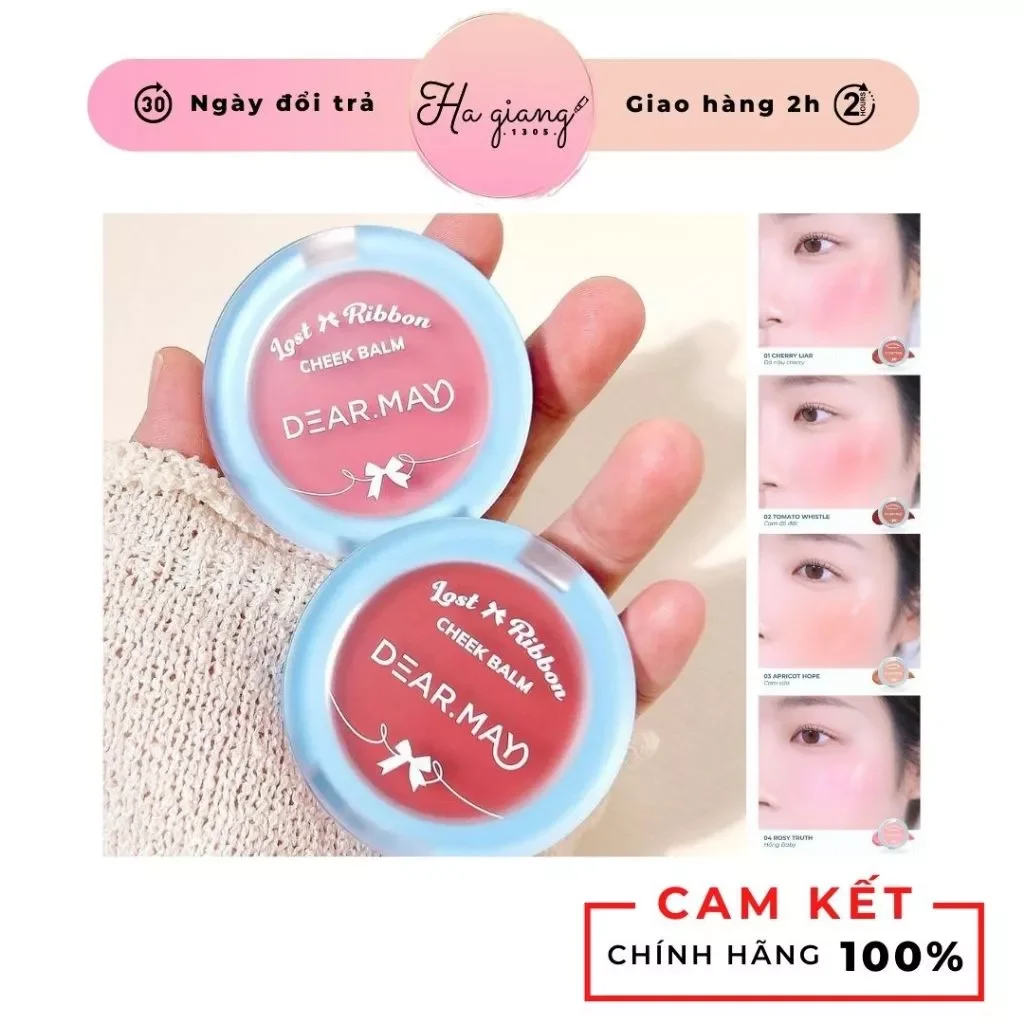 Phấn Má Kem Dearmay Lost Ribbon Cheek Balm