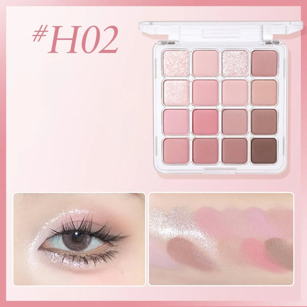 Phấn Mắt 16 Ô HOLD LIVE Sunset Magic HL716