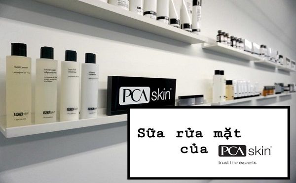 Nên dùng sữa rửa mặt trị mụn nào của PCA Skin ?
