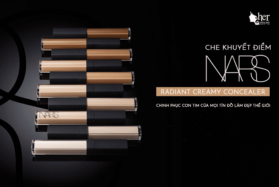 Nars Radiant Creamy Concealer – Siêu sao trong làng kem che khuyết điểm