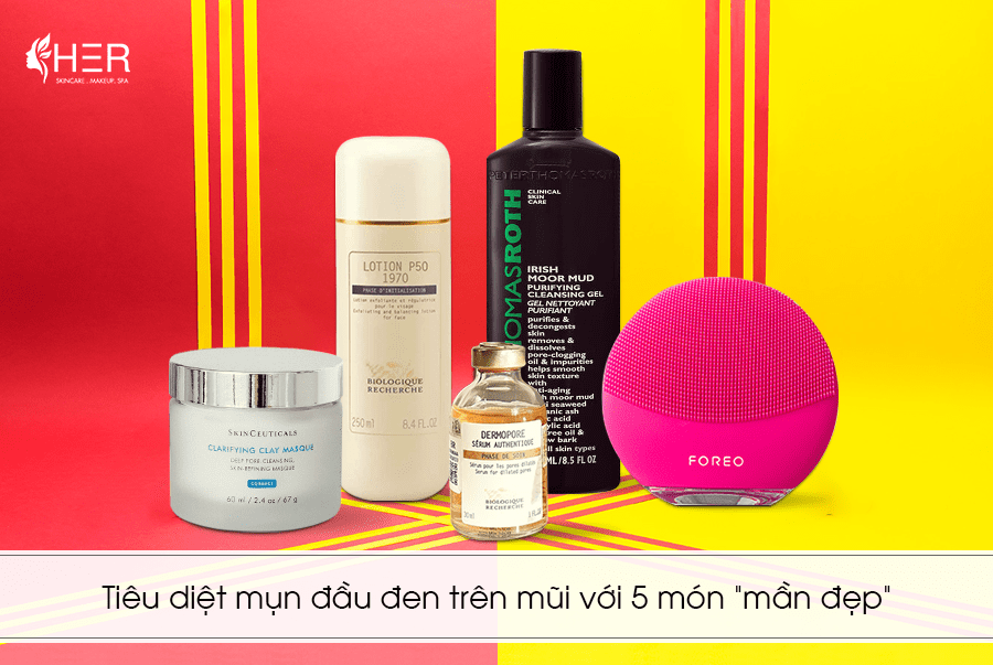 GỢI Ý 5 MÓN “MẦN ĐẸP” GIẢI QUYẾT DỨT ĐIỂM MỤN ĐẦU ĐEN Ở MŨI