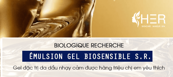 Biologique Recherche Émulsion Gel Biosensible SR - Đặc trị làn da dầu nhạy cảm