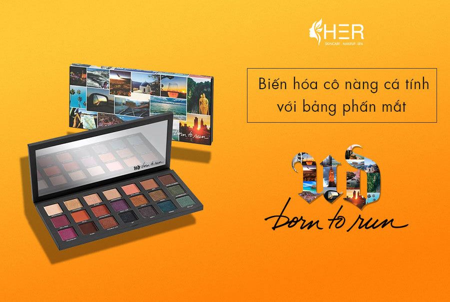 Biến hóa cô nàng cá tính với bảng Phấn Mắt Urban Decay