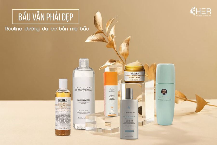BÀ BẦU CÓ NÊN DÙNG MỸ PHẨM?