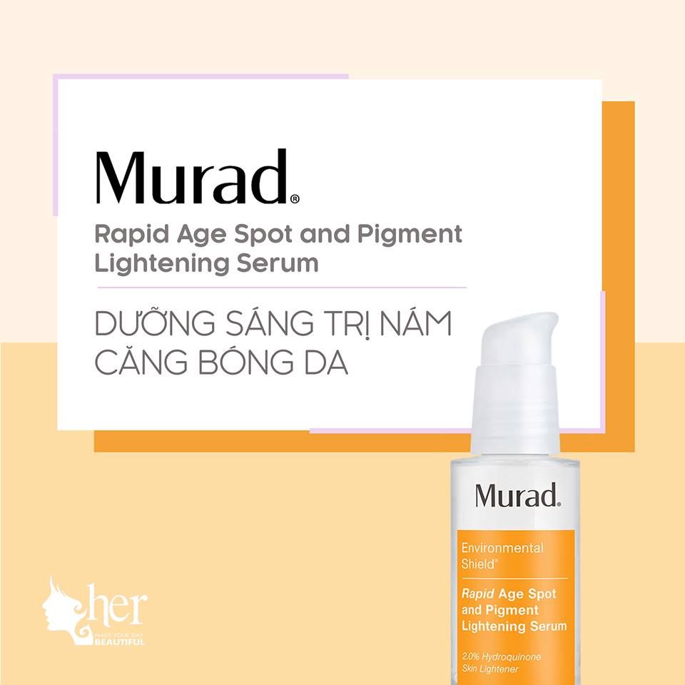 Serum giảm thâm nám MURAD Rapid Age Spot and Pigment Lightening Serum