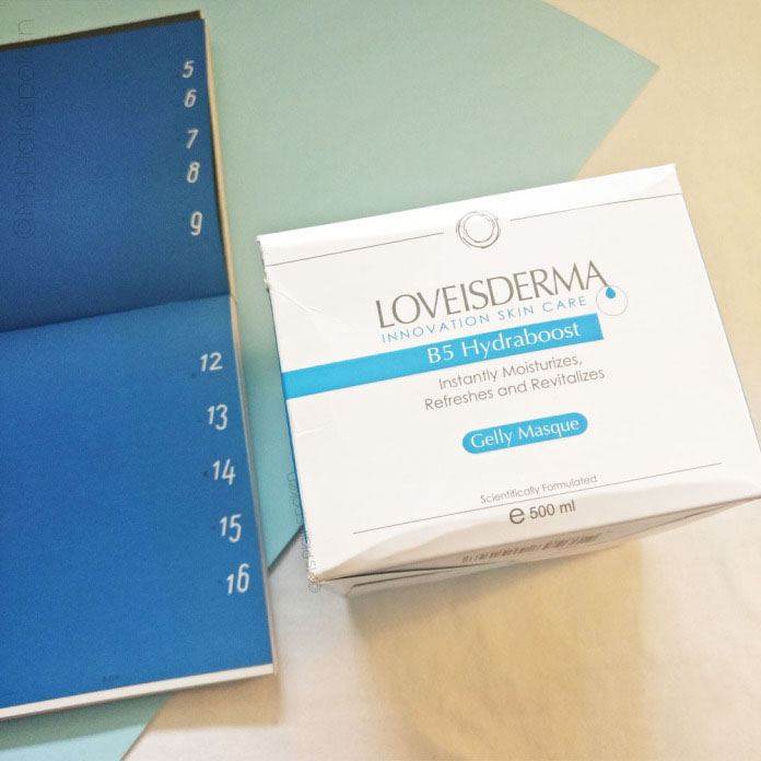 Review Loveisderma B5 Hydraboost -  Mặt nạ Gel số 1 Đài Loan