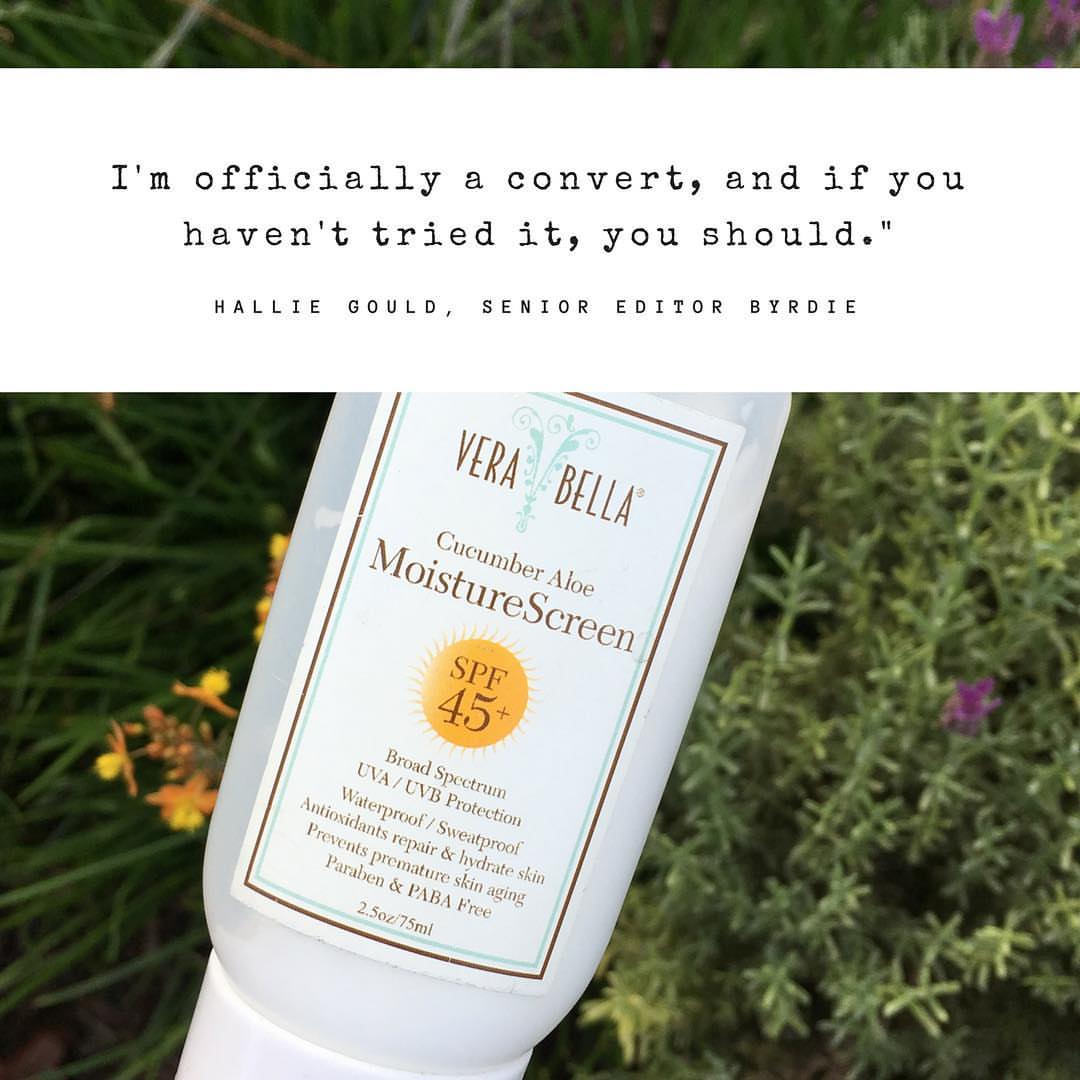 Vera bella Cucumber Aloe MoistureScreen SPF
