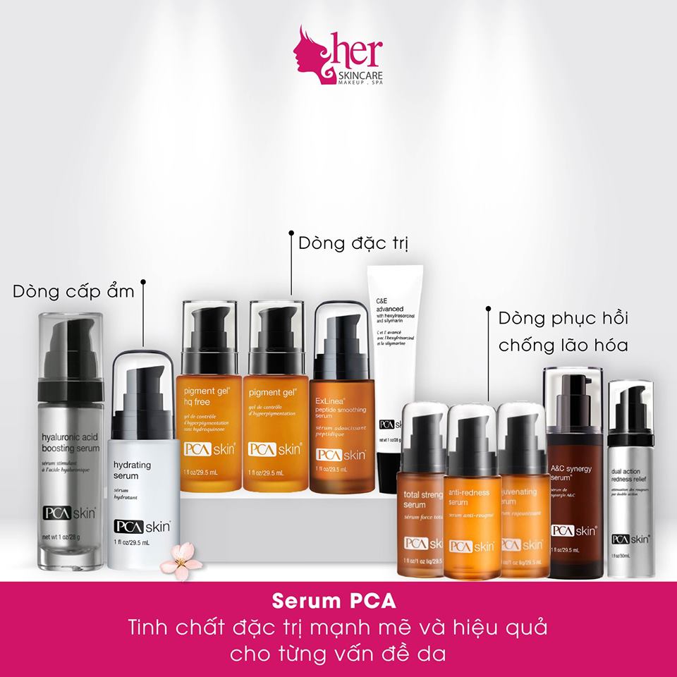 Top sản phẩm được ưa chuộng nhất của PCA Skin