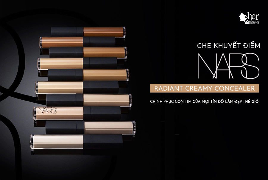 Nars Radiant Creamy Concealer – Siêu sao trong làng kem che khuyết điểm