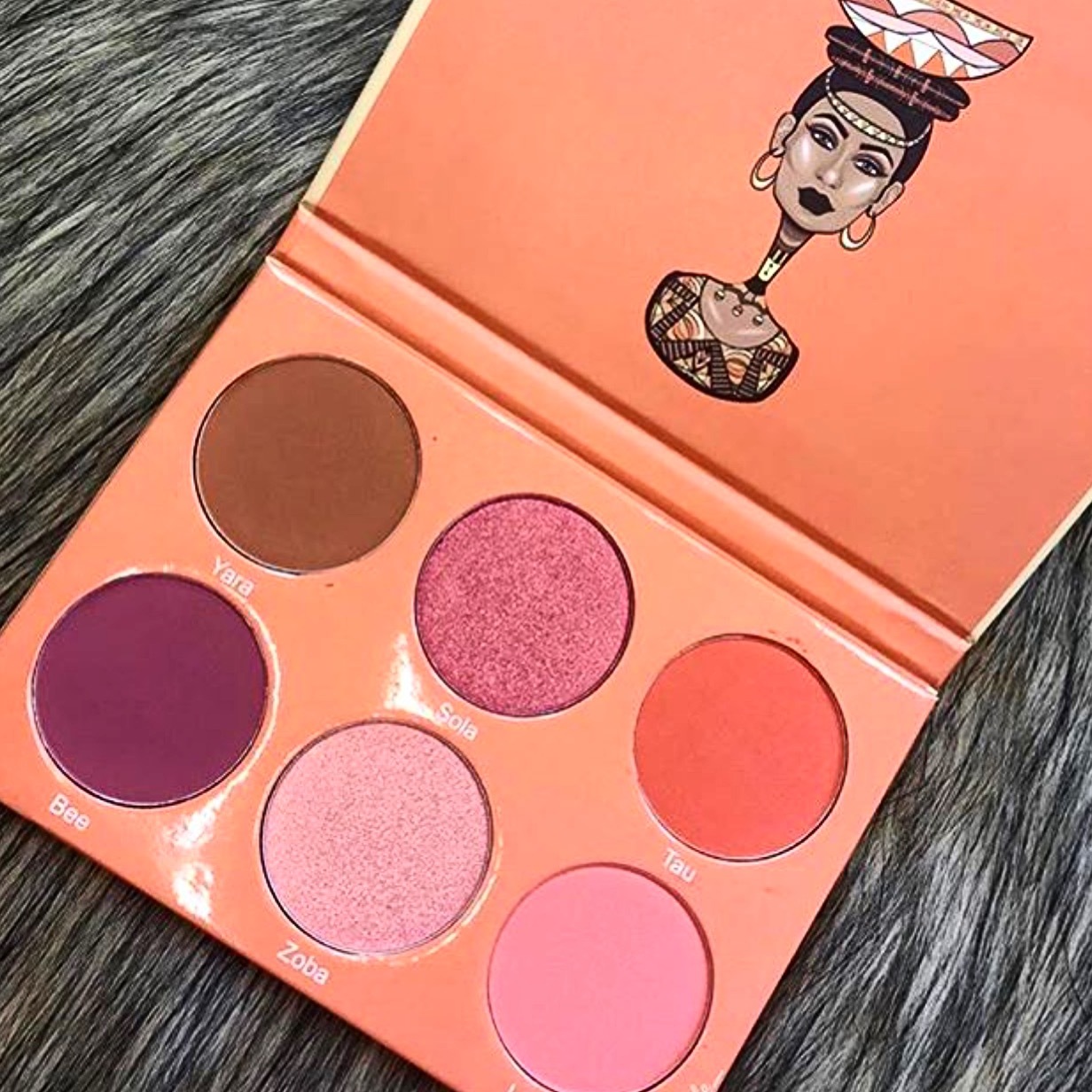 Bảng phấn má The Saharan Blush Palette Vol II By Juvia’s