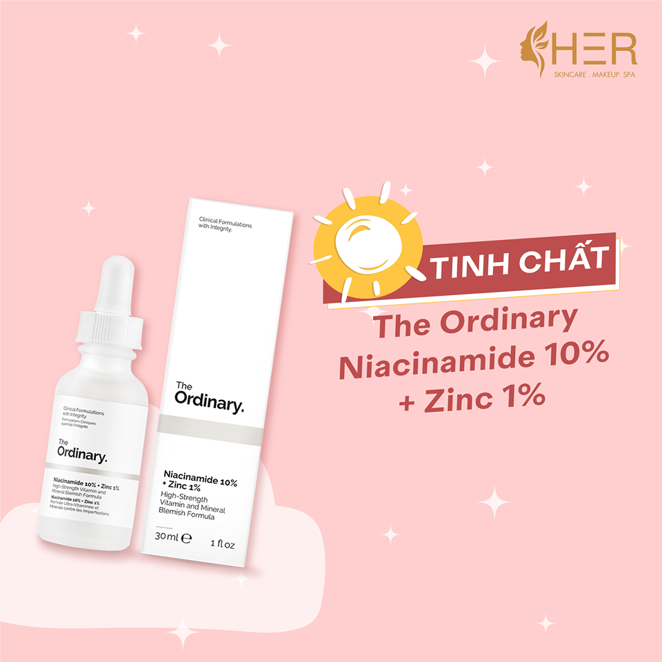 Tinh chất The Ordinary Niacinamide 10% + Zinc 1%