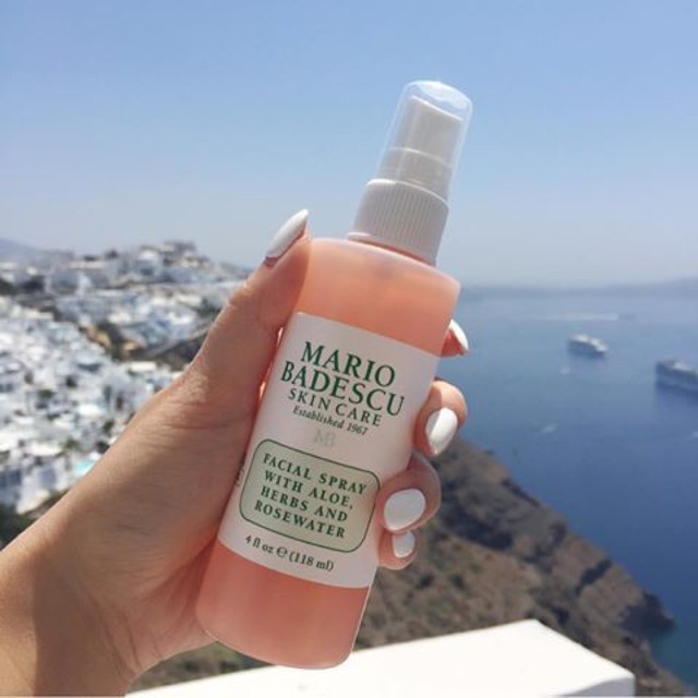 Toner Mario Badescu chai màu hồng