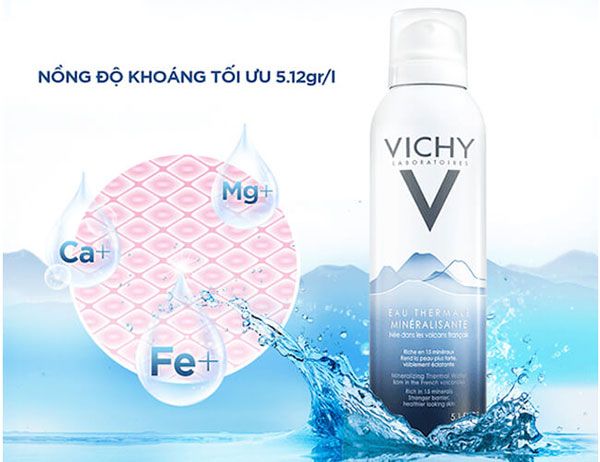 thành phần xịt khoáng vichy