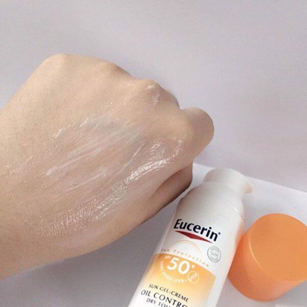 mô tả chung về kem chống nắng eucerin