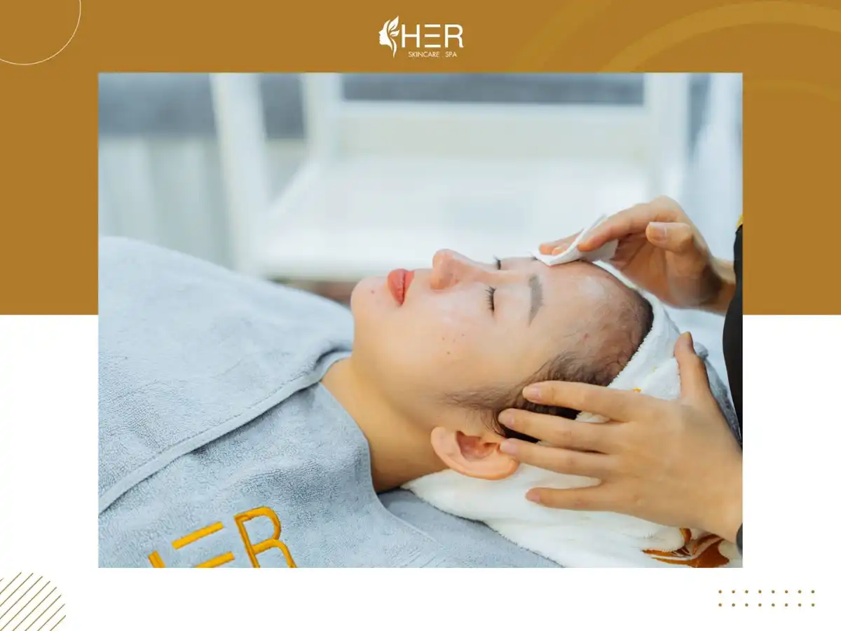 Chăm sóc da chuyên sâu tại HER Skincare & Spa Hải Phòng