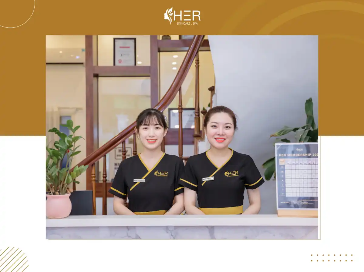 HER Skincare & Spa – spa điều trị mụn tại Hà Nội chất lượng cao