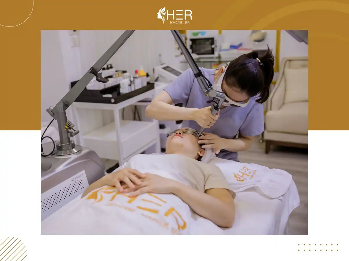 Công nghệ hiện đại tại HER Skincare & Spa