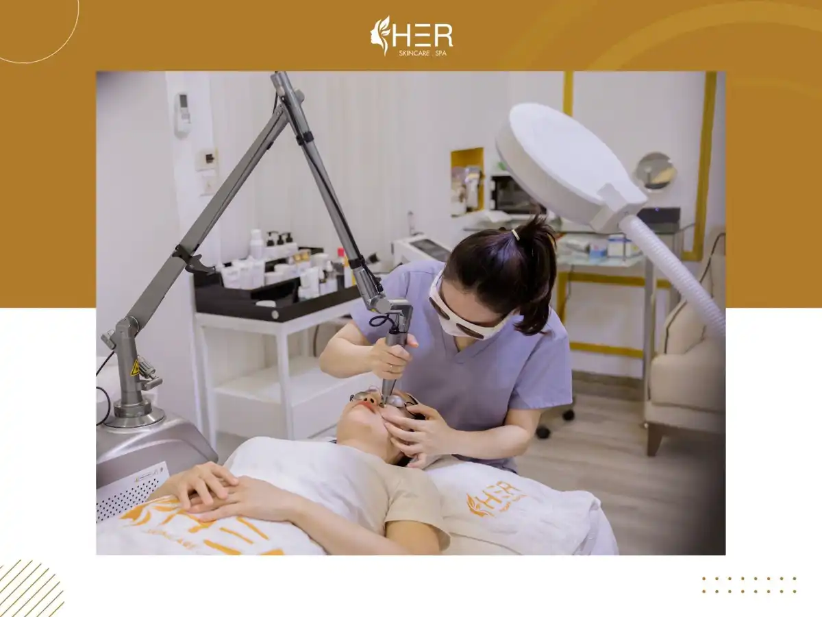 Công nghệ tiên tiến tại HER Skincare & Spa